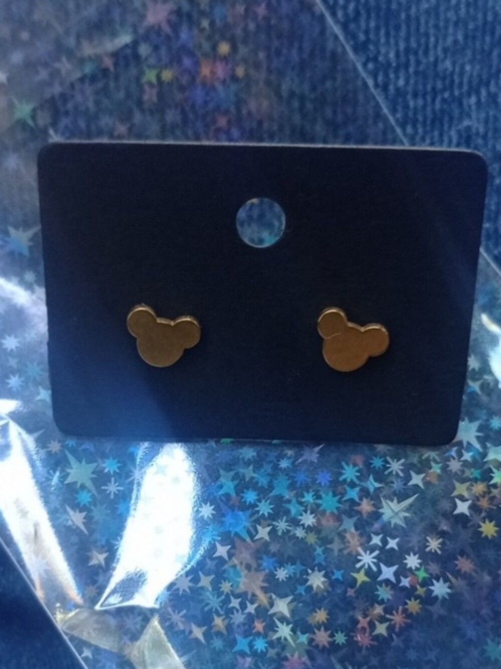 $8 Each Or Bundle 5/$20 Gold Mickey Head Stud Earrings